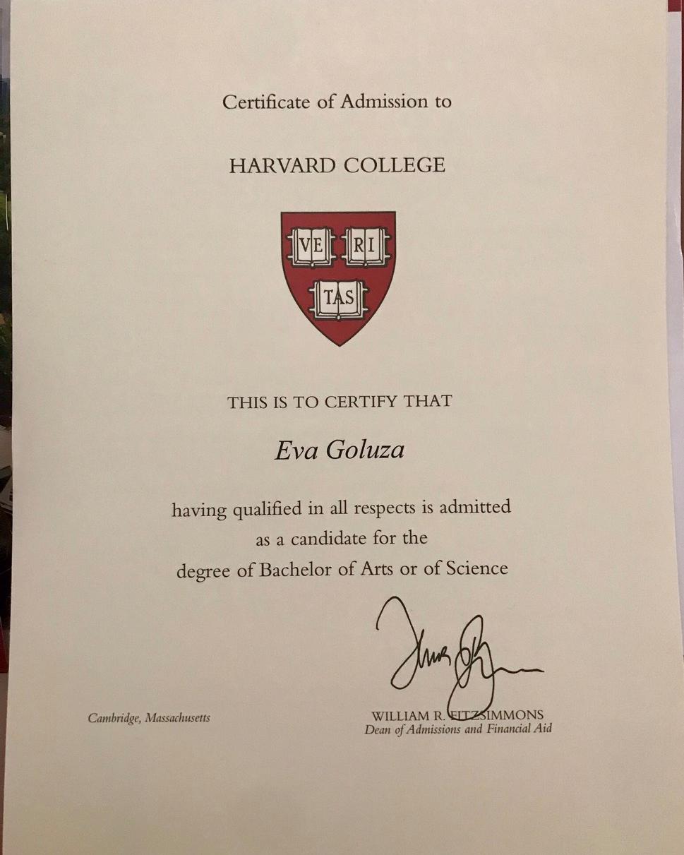 Upis na Harvard